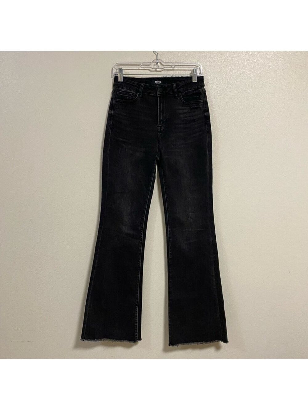 Mica Denim Jeans Women Size 3/26 Black Bootcut Jeans Light Stretch